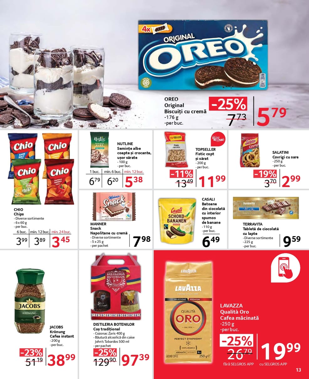 catalog Selgros alimentar